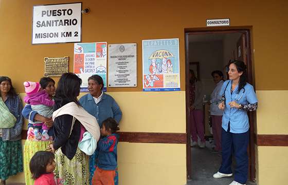 El Ministro de Salud visitó junto a representantes de Unicef comunidades originarias de Rivadavia
