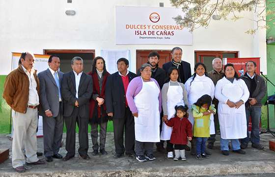 En Isla de Cañas se puso en funcionamiento una fábrica de dulces y conservas