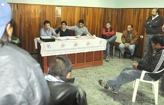 Funcionarios se reunieron en el norte con referentes de desocupados