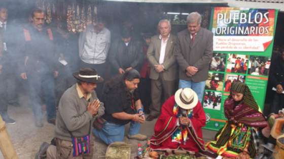 Celebración en honor a la Pachamama