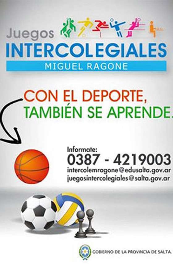 Tramo final de las competencias intercolegiales Miguel Ragone de Capital