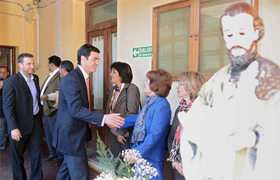 Urtubey en Metán participó de una oración por San Cayetano