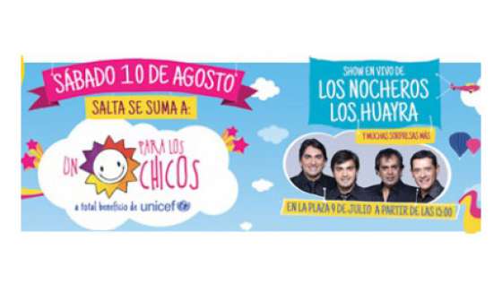 Periodistas y personalidades de la cultura y el deporte se suman a “Un sol para los chicos