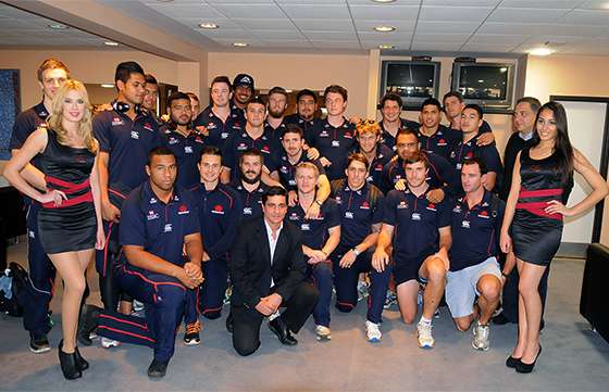 Los Barbarians Waratahs llegaron a Salta para jugar frente a Los Pumas