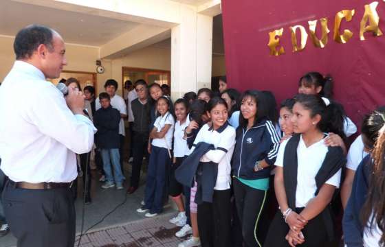 Educación brinda talleres sobre prevención de violencia en establecimientos secundarios