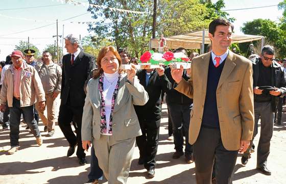 Urtubey participó en Rivadavia Banda Norte de los actos en honor a San Lorenzo Mártir