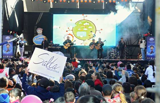 Miles de salteños se sumaron a la iniciativa solidaria “Un sol para los chicos”
