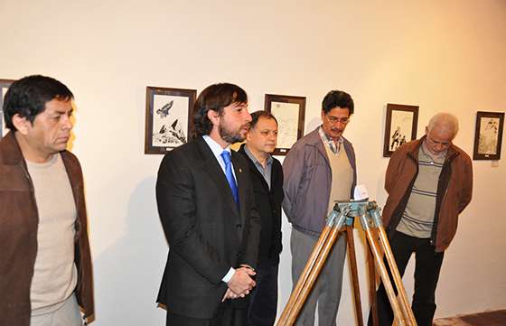 El ministro Costello participó de los actos por el Día del Trabajador de Televisión