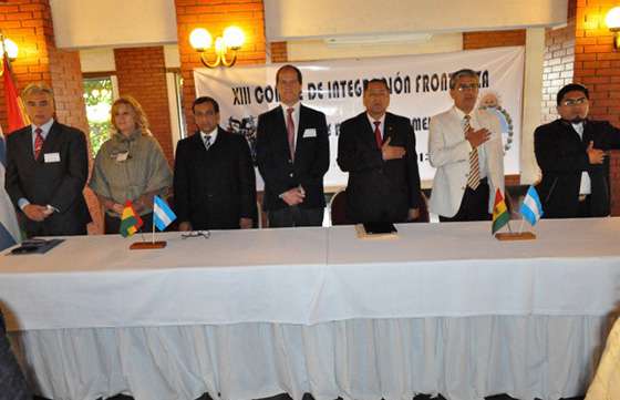 Sesiona en Orán el XIII Comité de Integración Fronteriza  con Bolivia Aguas Blancas - Bermejo