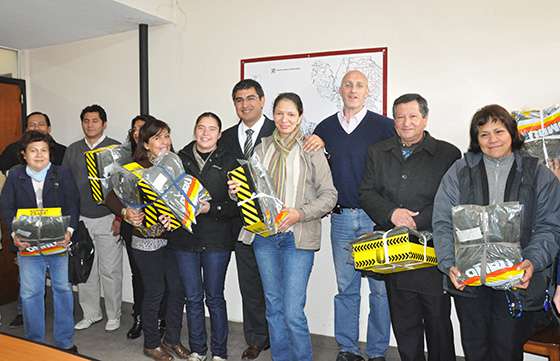 Se entregó indumentaria a Policía de Trabajo