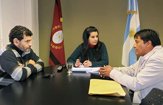 Analizan temas para el desarrollo de la localidad de Nazareno