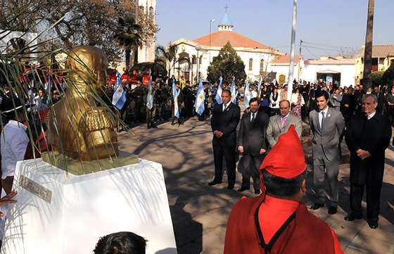 En Cerrillos la Provincia honró la memoria del general San Martín