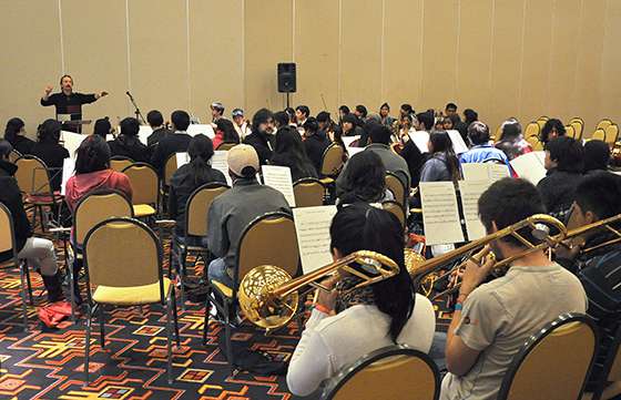 Más de mil niños y jóvenes músicos se capacitan en Salta en un encuentro nacional de orquestas