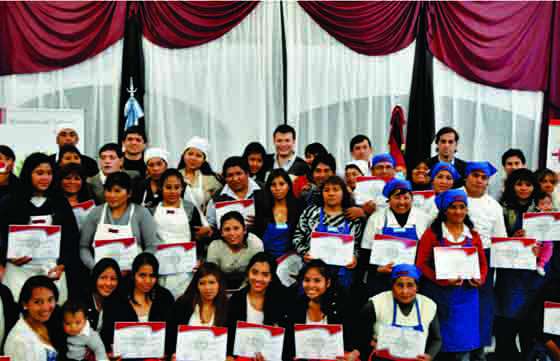 Sesenta personas de Rosario de Lerma fueron capacitadas en gastronomía