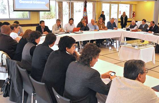 El gabinete de ministros se reunió en General Güemes y se hicieron anuncios de obras