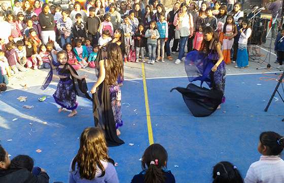 Mes del Niño en el barrio Vicente Solá