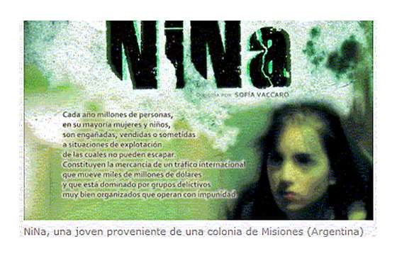 Proyectan película sobre prevención de Trata de Personas