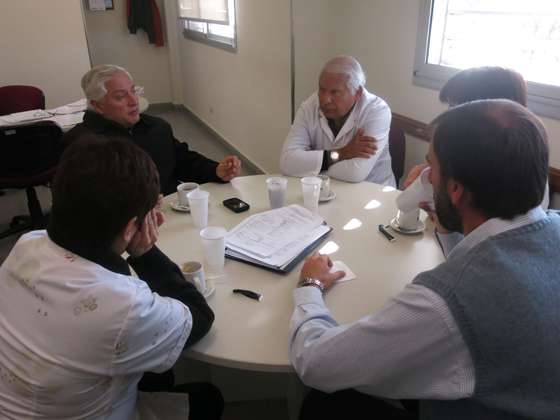 El Ministro de Salud se reunió con autoridades del Hospital Público Materno Infantil