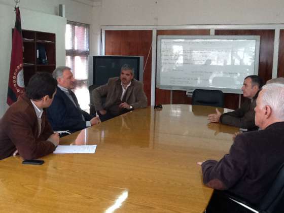 De Angelis se reunió con dirigentes y productores de Metán