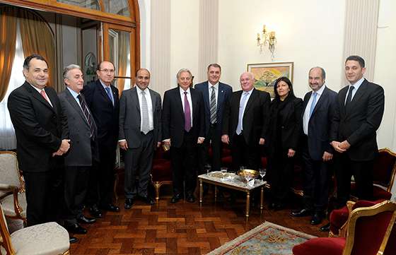El ministro Loutaif participó de una reunión con el embajador del Líbano en Argentina