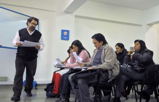 Rentas y AFIP capacitan a docente de nivel secundario