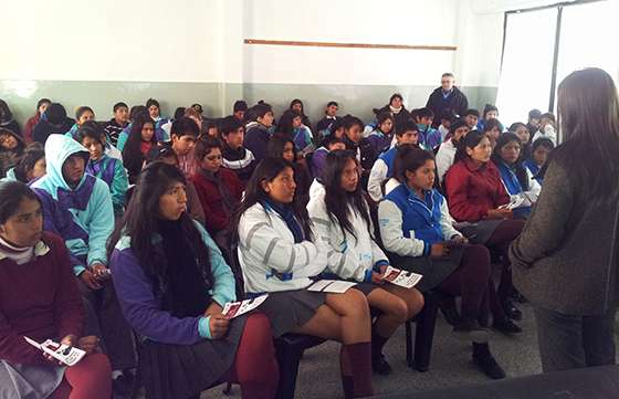 Estudiantes del Valle de Lerma participaron de talleres de concientización sobre consecuencias de la ludopatía