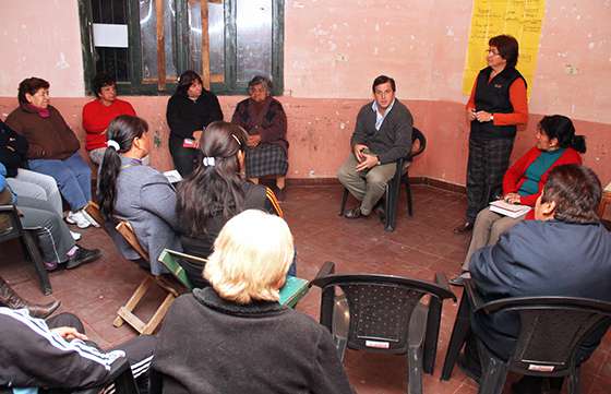 Con la presencia de Sylvester, los vecinos de barrio Municipal conformaron su Consejo de Seguridad