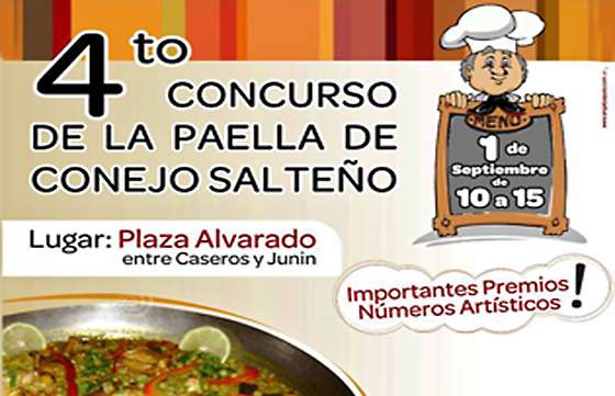 Este domingo se hará un concurso de paella de conejo salteño