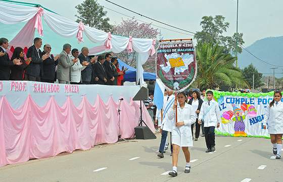 El pueblo de Salvador Mazza festejó un nuevo aniversario de su fundación