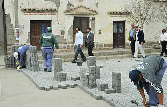 En Cafayate se ejecutan obras de gran importancia social