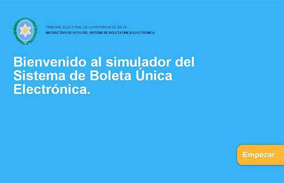 Está operativo el simulador virtual de voto electrónico