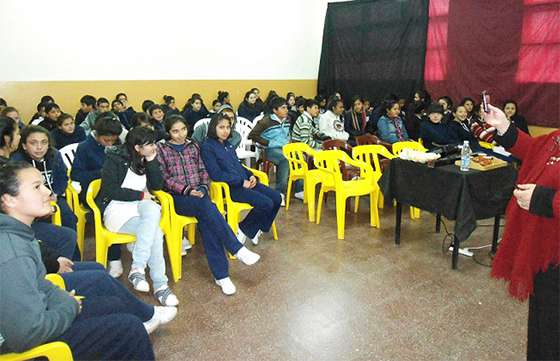 Estudiantes de Rosario de la Frontera aprendieron sobre seguridad vial
