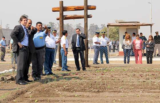 Fue inaugurada la huerta orgánica en la Alcaidía General de la Ciudad de Salta