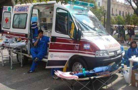 Atención del SAMEC durante la festividad del Milagro