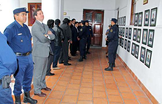 La Policía cuenta con una galería al mérito y al servicio