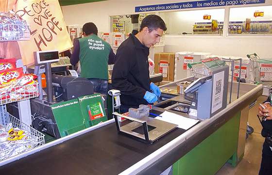 Defensa del Consumidor y el INTI verifican balanzas comerciales de supermercados