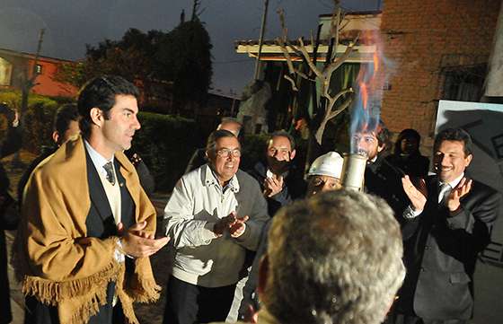 Por primera vez vecinos de La Silleta cuentan con el servicio de gas natural