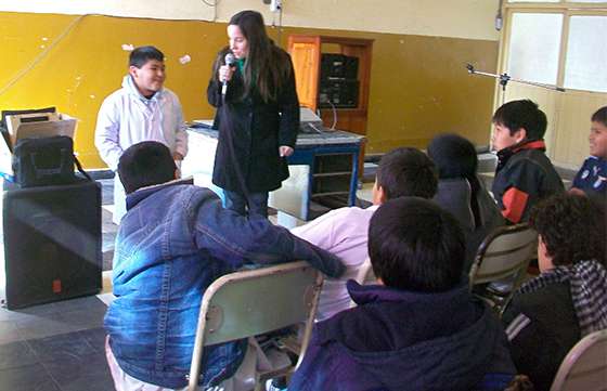 Estudiantes se capacitaron sobre la problemática del consumo de drogas