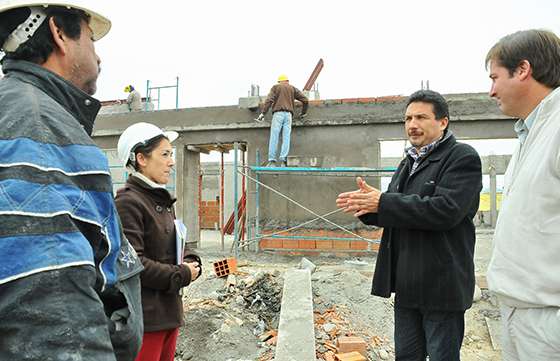 En Atocha se construye un nuevo edificio escolar para nivel inicial y primario