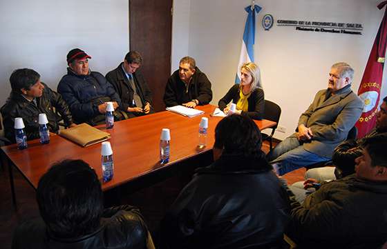 La ministra de Derechos Humanos recibió a representantes del IPPIS