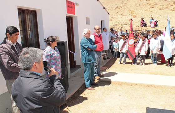 En Santa Victoria Oeste inauguraron dos puestos sanitarios