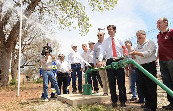 El Gobierno mejoró el servicio de agua potable en General Ballivián