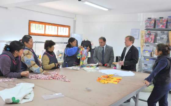 Está en pleno funcionamiento la empresa social Textil de Vaqueros