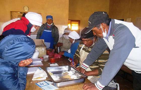 Capacitaron a productores sobre elaboración de embutidos frescos y estacionados