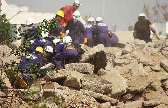 La Brigada USAR participa en Perú en un ejercicio de simulación de respuesta a terremotos