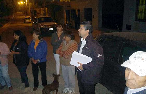 Aguas del Norte se reunió nuevamente con vecinos de Villa Asunción