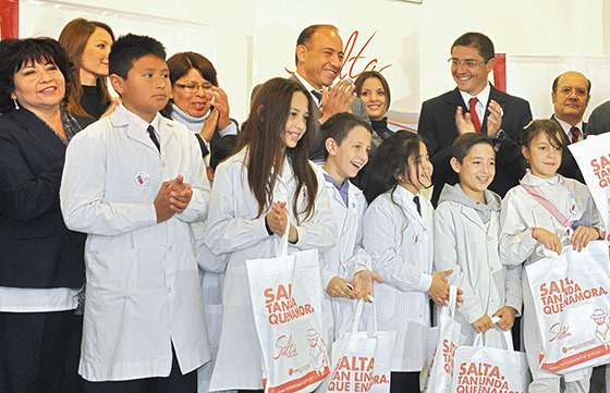 Chicos de diferentes escuelas participan en acciones de sensibilización turística