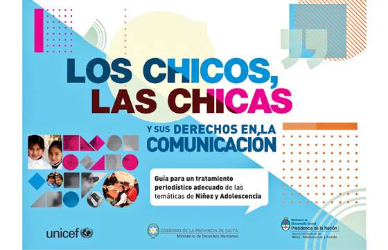 Salta editó una publicación sobre tratamiento periodístico de niñez