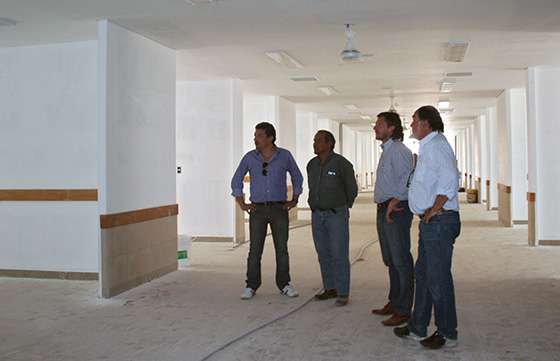 El nuevo Hospital de Embarcación presenta un avance de obra del 85%