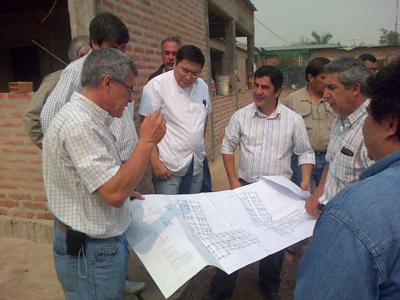 Supervisaron avance de obra en la segunda etapa del Hospital de General Mosconi